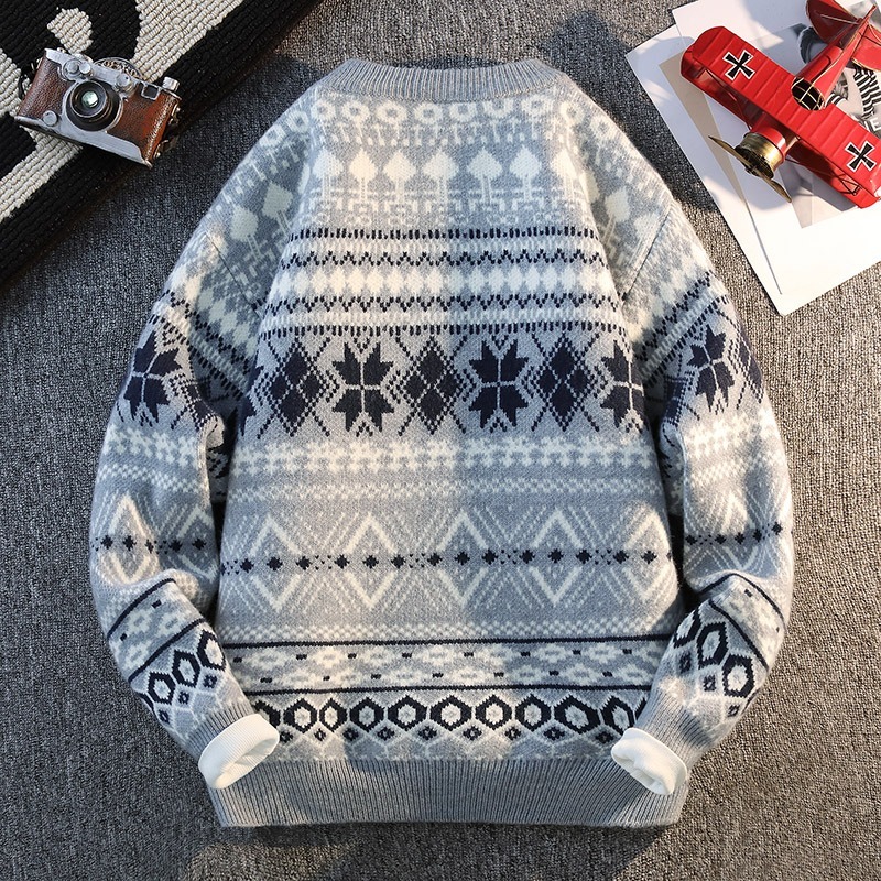 Ethnic Fashion Men - Męski sweter na jesień i zimę,