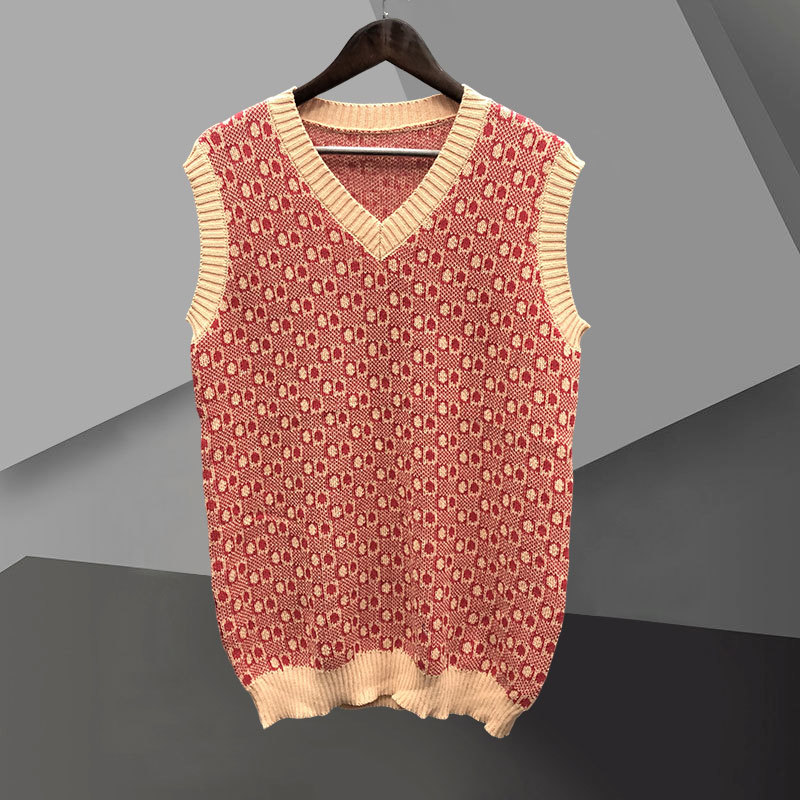 Ethnic Fashion Men - 2023 brytyjski wszechstronny sweter sweter kamizelka
