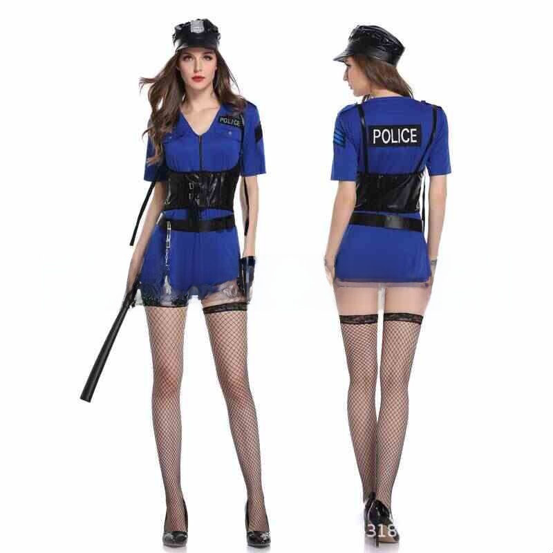 Ethnic Wear Fashion Brand - Kostium na Halloween – mundur policjantki,