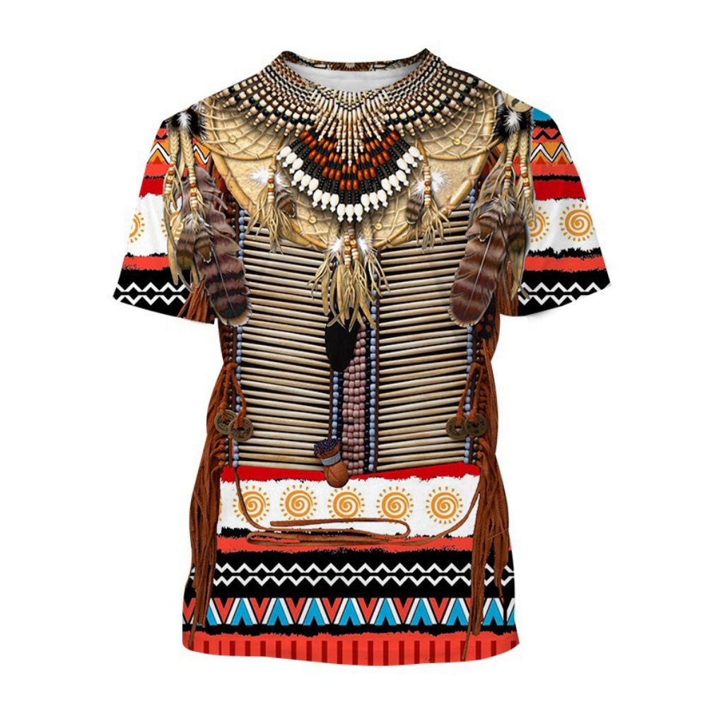 Fashion Ethnic Indian Clothing - Indyjskie koszulki w stylu etnicznym z