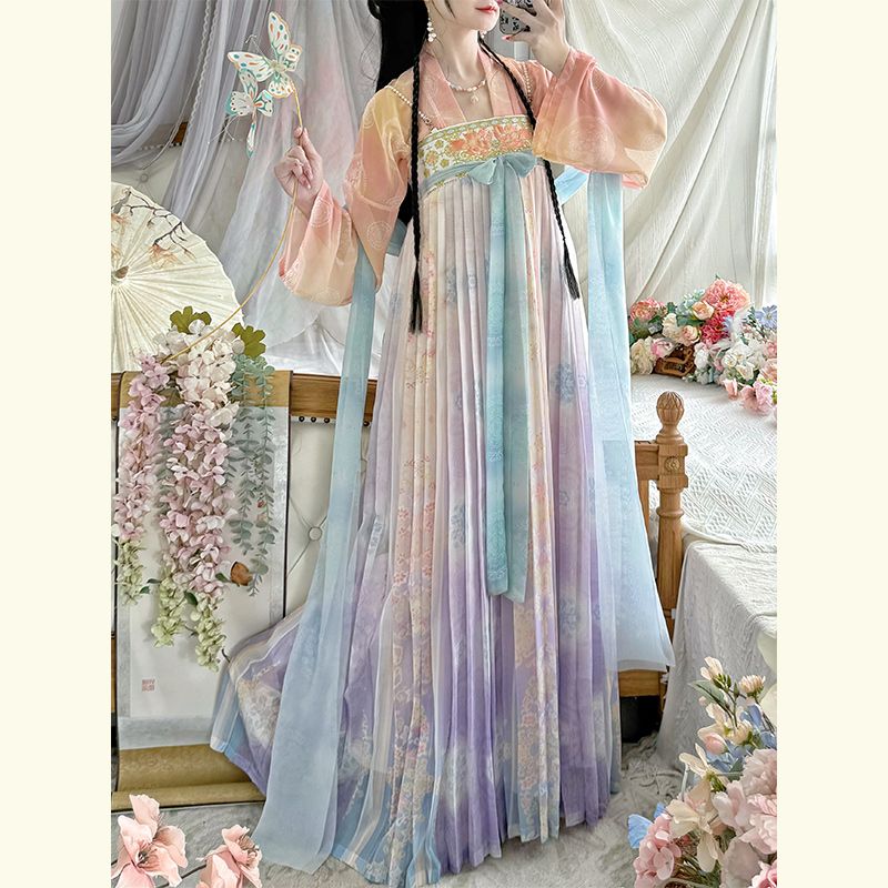 Ethnic Dress Fashion Show - Nowa chińska tradycyjna odzież z nadrukiem