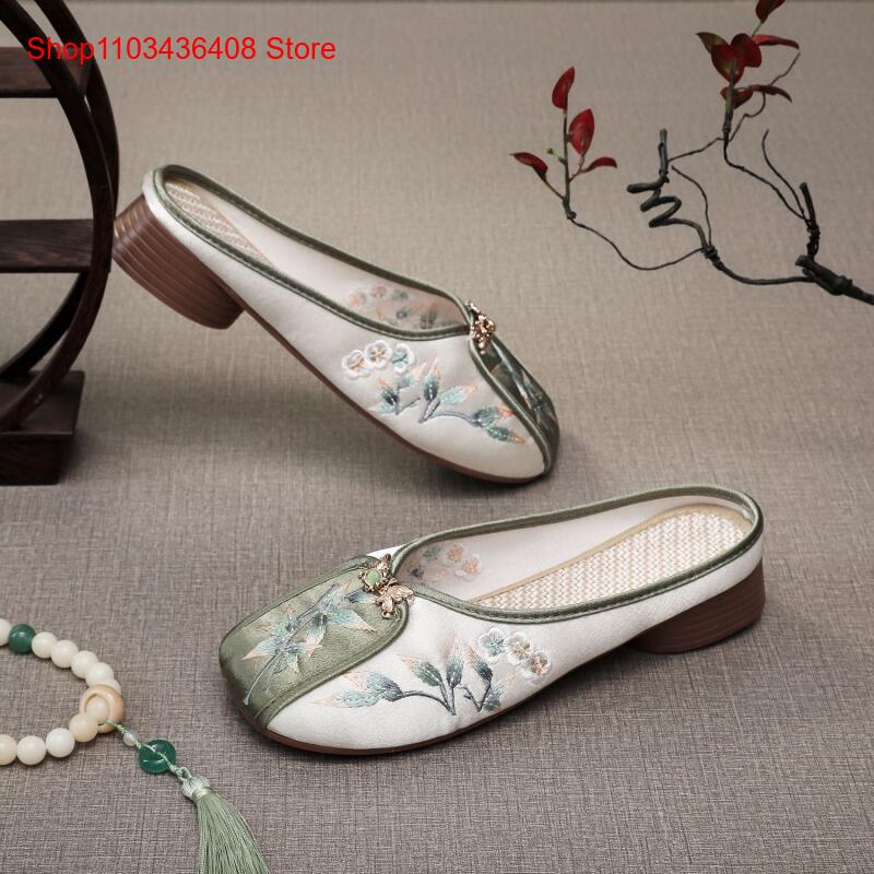 Nowe haftowane kapcie do domu, – Ethnic And Fashion recenzja i cena