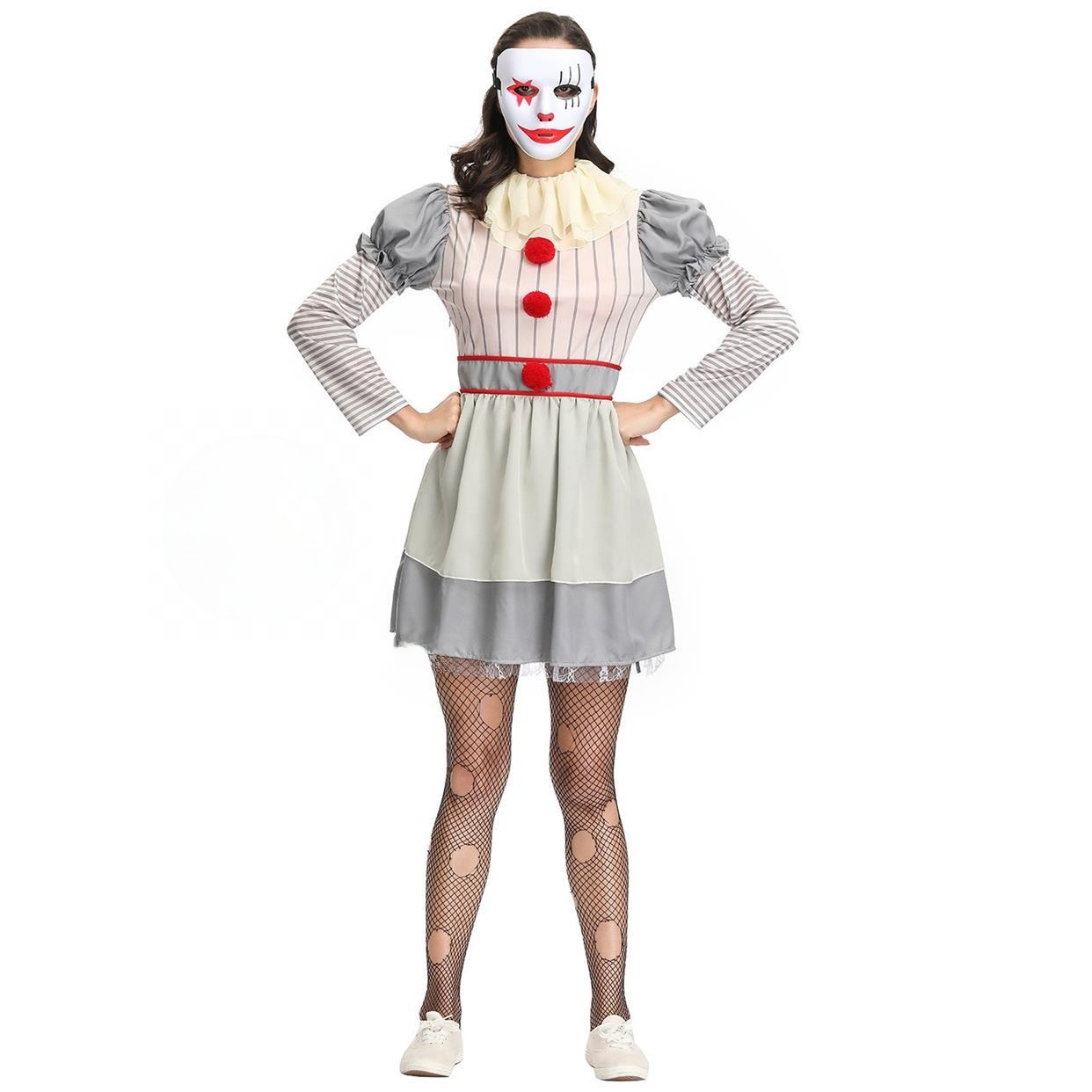 Duży kostium klauna na Hallowe – Ethnic Wear Fashion Designer recenzja i cena