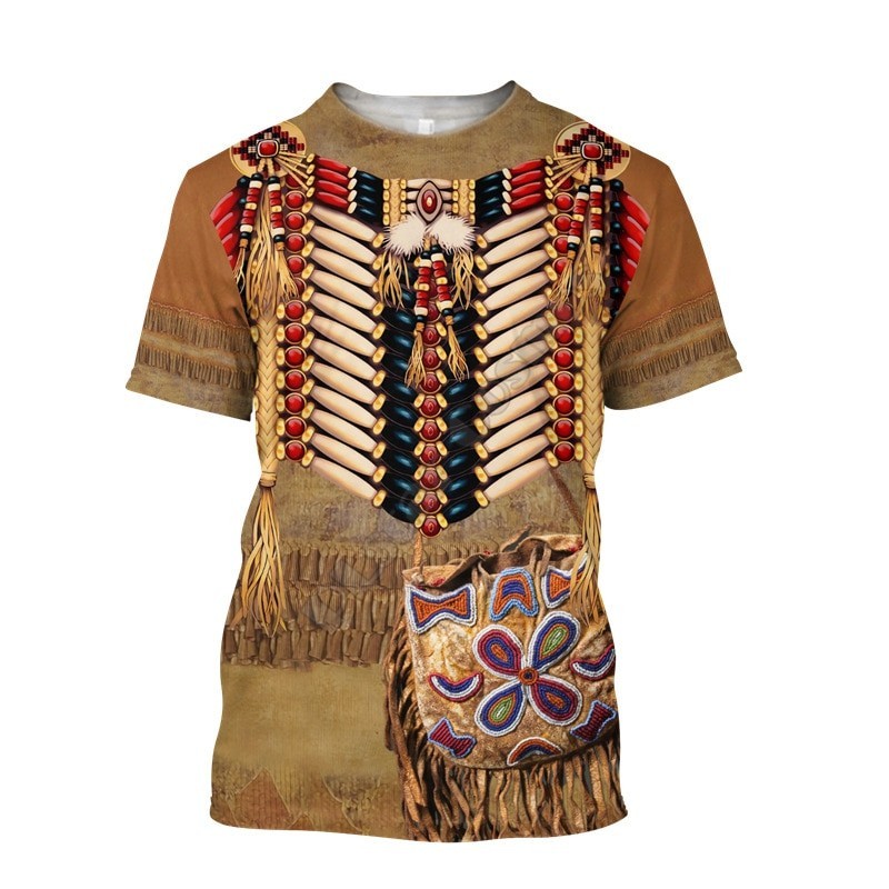 Letnie koszulki z nadrukiem 3D – Fashion Ethnic Indian Clothing recenzja i cena