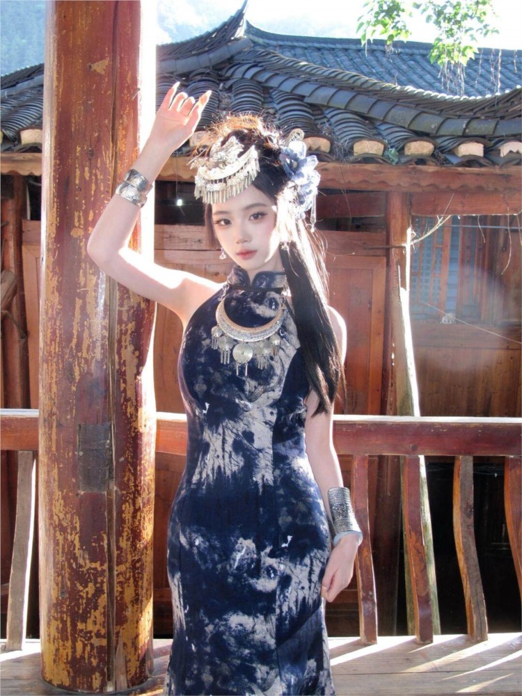 Nowa sukienka batik, styl etni – Ethnic Dress Fashion Show recenzja i cena
