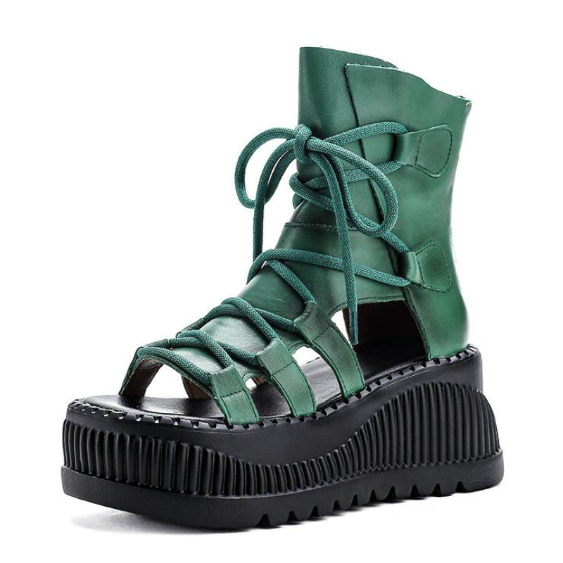 Botki damskie ze skóry natural – Ethnic And Fashion recenzja i cena