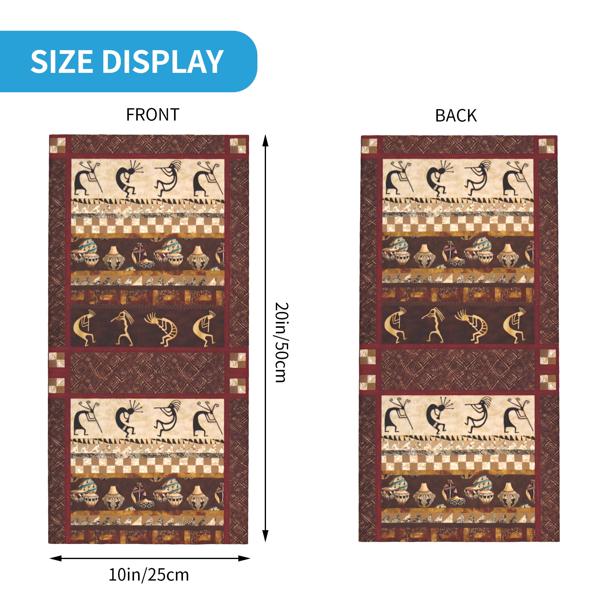Opaska zimowa Kokopelli, ociep – Ethnic Fashion Men recenzja i cena