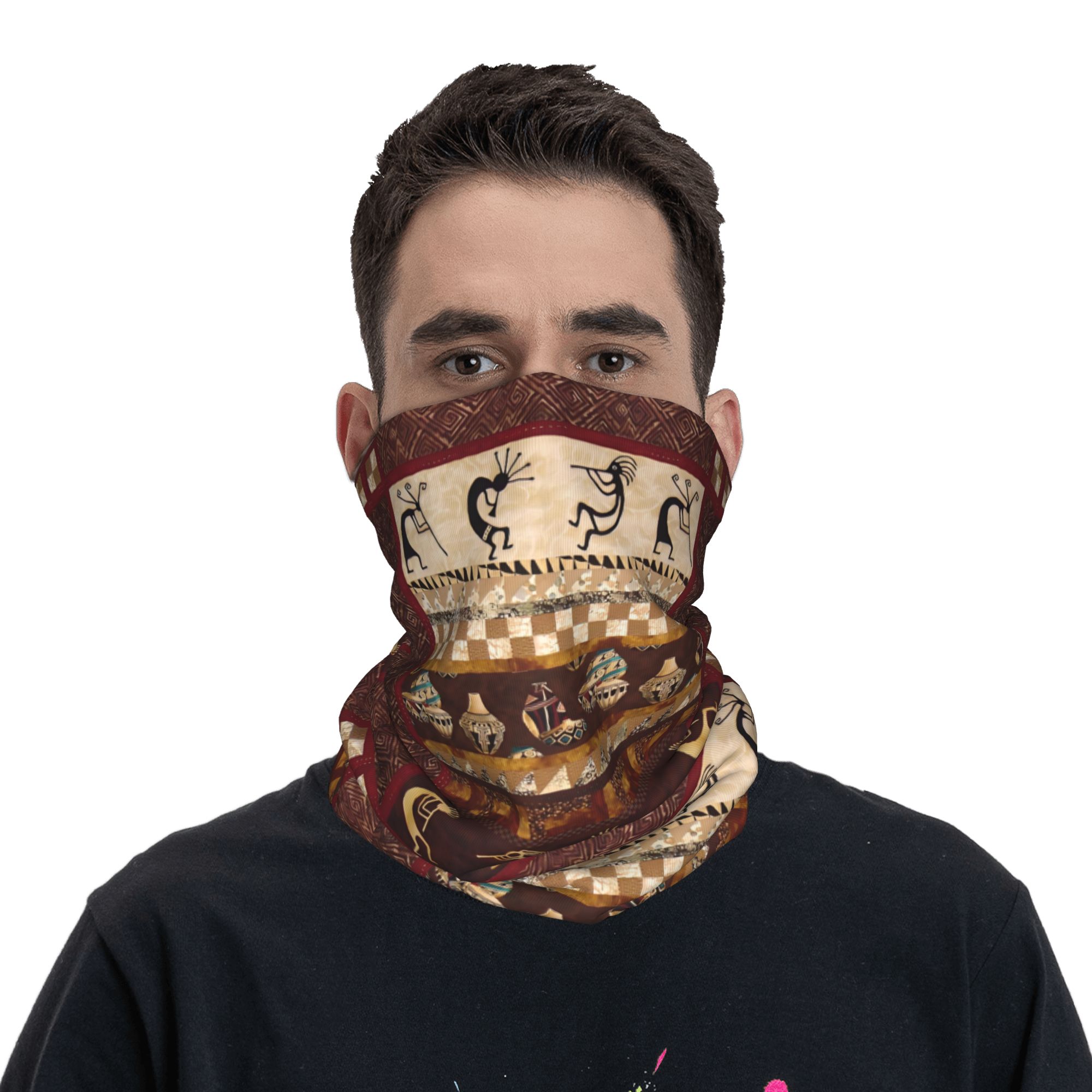 Opaska zimowa Kokopelli, ociep – Ethnic Fashion Men recenzja i cena