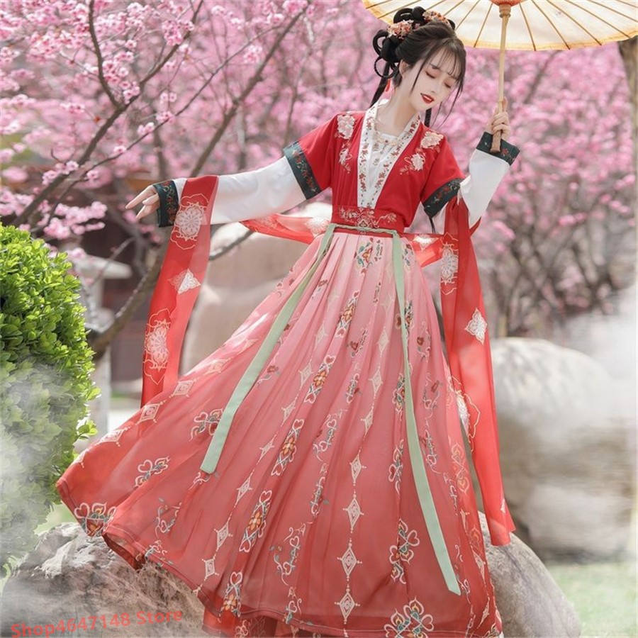 Hanfu Chińskie Tradycyjne Stro – Ethnic Dress Fashion Show recenzja i cena