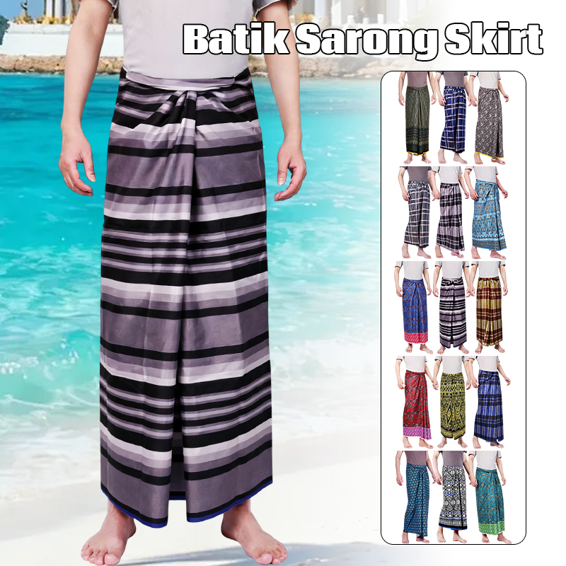 Męskie Damskie Batik Sarong Sp – Batik Sarong Wrap recenzja i cena