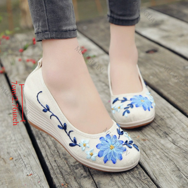 Haftowane damskie wygodne buty – Ethnic And Fashion recenzja i cena