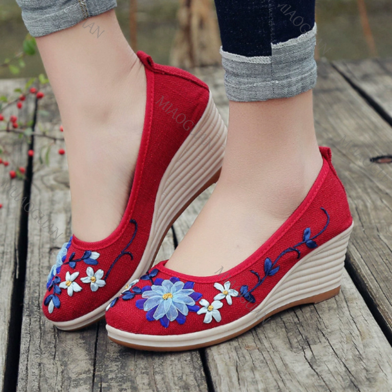 Haftowane damskie wygodne buty – Ethnic And Fashion recenzja i cena
