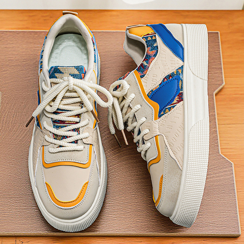 Męskie sneakersy vintage z pat – Ethnic Fashion Men recenzja i cena