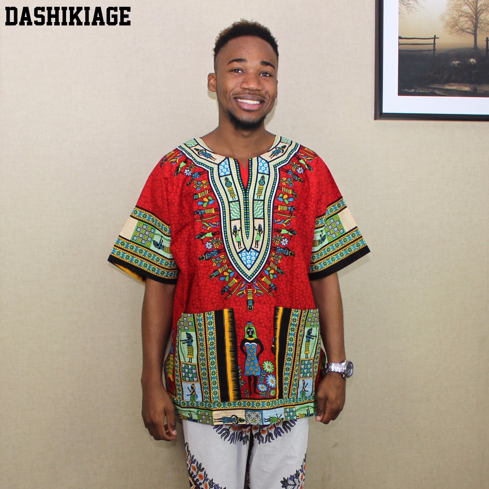 (szybka wysyłka) 2016 najnowsz – Dashiki Shirt Men recenzja i cena