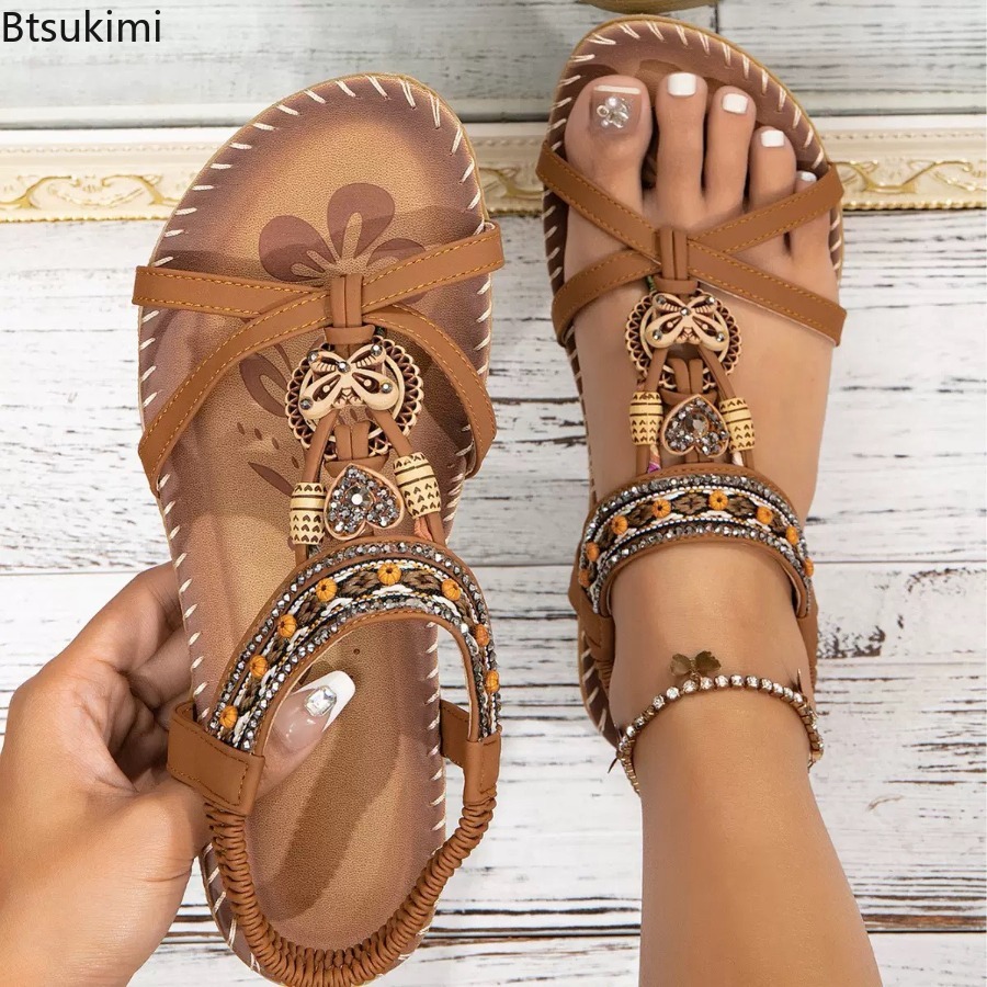Damskie sandały w stylu bohemy – Ethnic And Fashion recenzja i cena