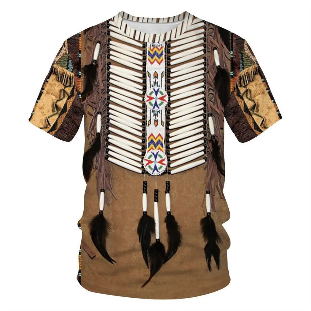 Letnie koszulki z nadrukiem 3D – Fashion Ethnic Indian Clothing recenzja i cena