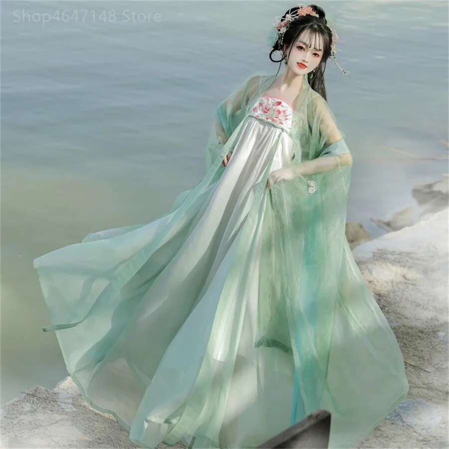 Hanfu Chińskie Tradycyjne Suki – Ethnic Dress Fashion Show recenzja i cena
