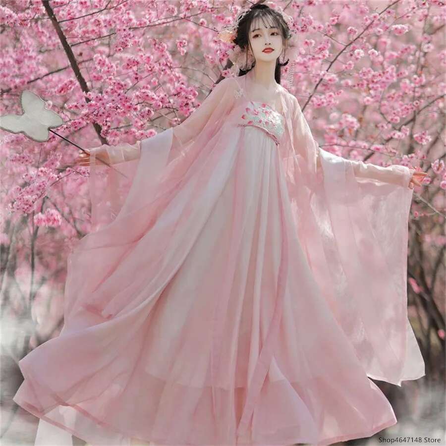 Hanfu Chińskie Tradycyjne Suki – Ethnic Dress Fashion Show recenzja i cena