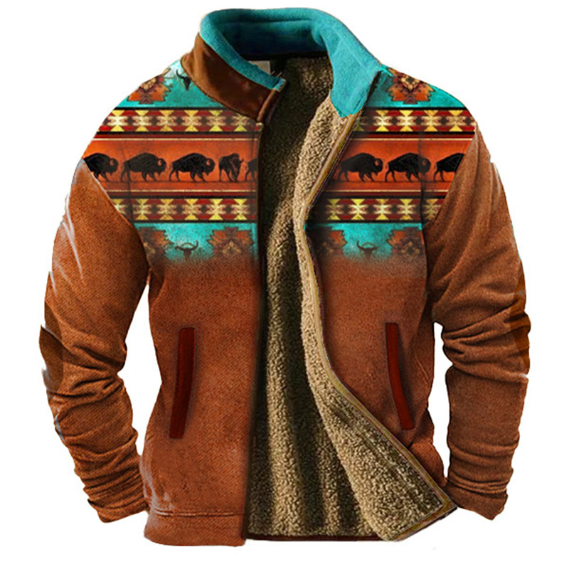 Zimowa męska kurtka z długim r – Fashion Ethnic Wear For Men recenzja i cena
